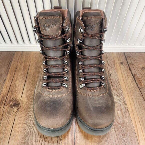 Danner IronSoft 14733 Mens 9 D Brown Leather 6" Waterproof Safety Toe Work Boots - Picture 10 of 12